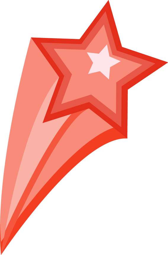 Estrela Cadente Vibrante Fantasia Png Grátis Para Baixar