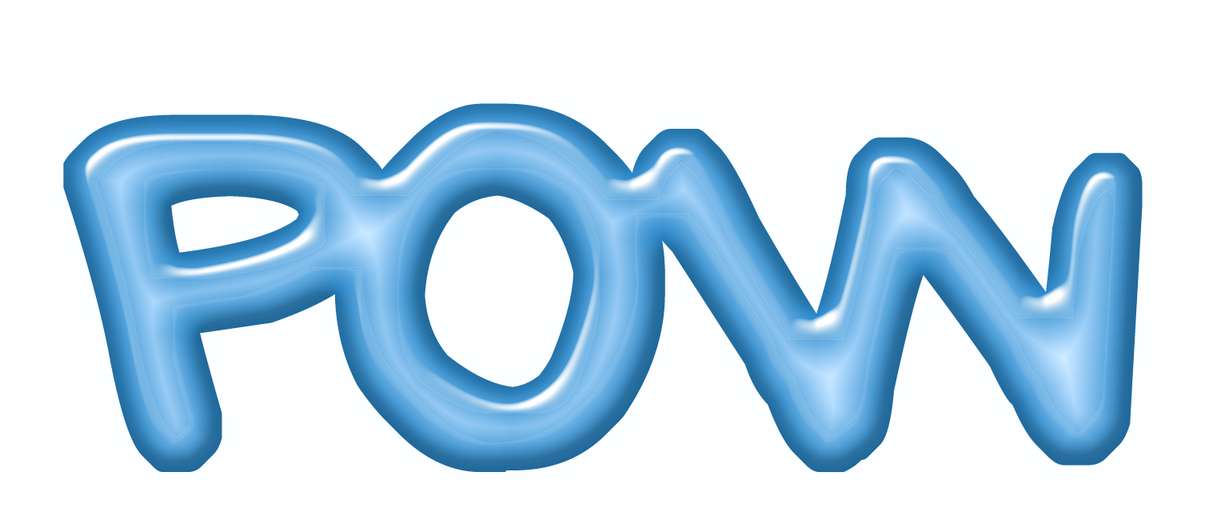 Logotipo Letras Pown Azul Logotipos Png Grátis Para Baixar