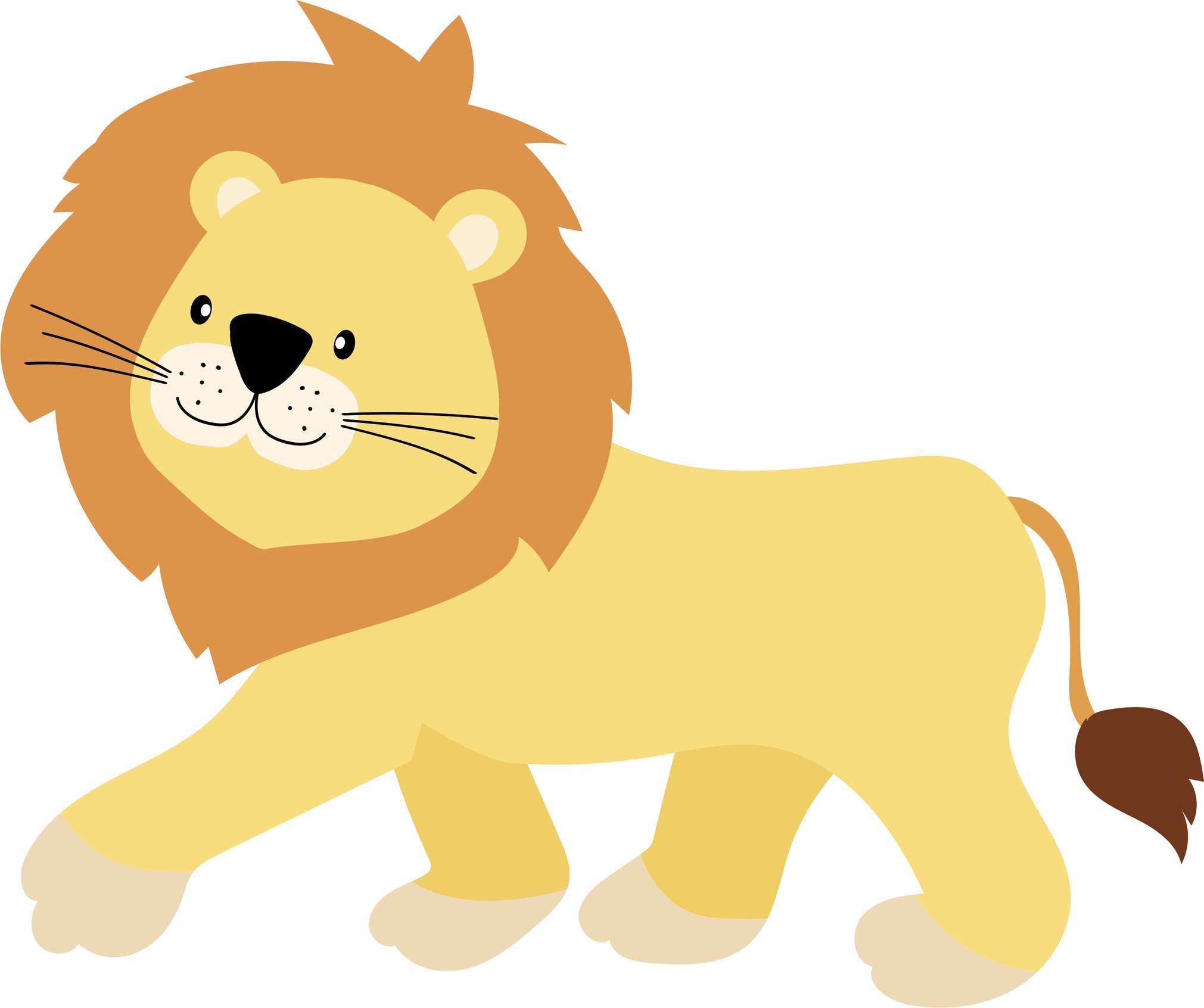 Animais Safari Desenho 2d Png (116)