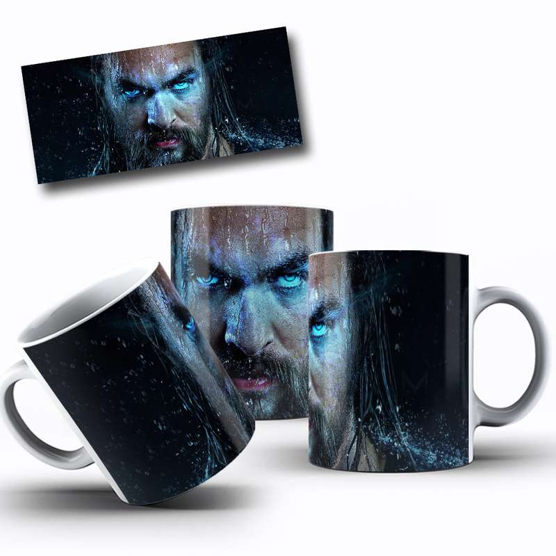 Arte Para Caneca Aquaman Personagem Série Dc 3