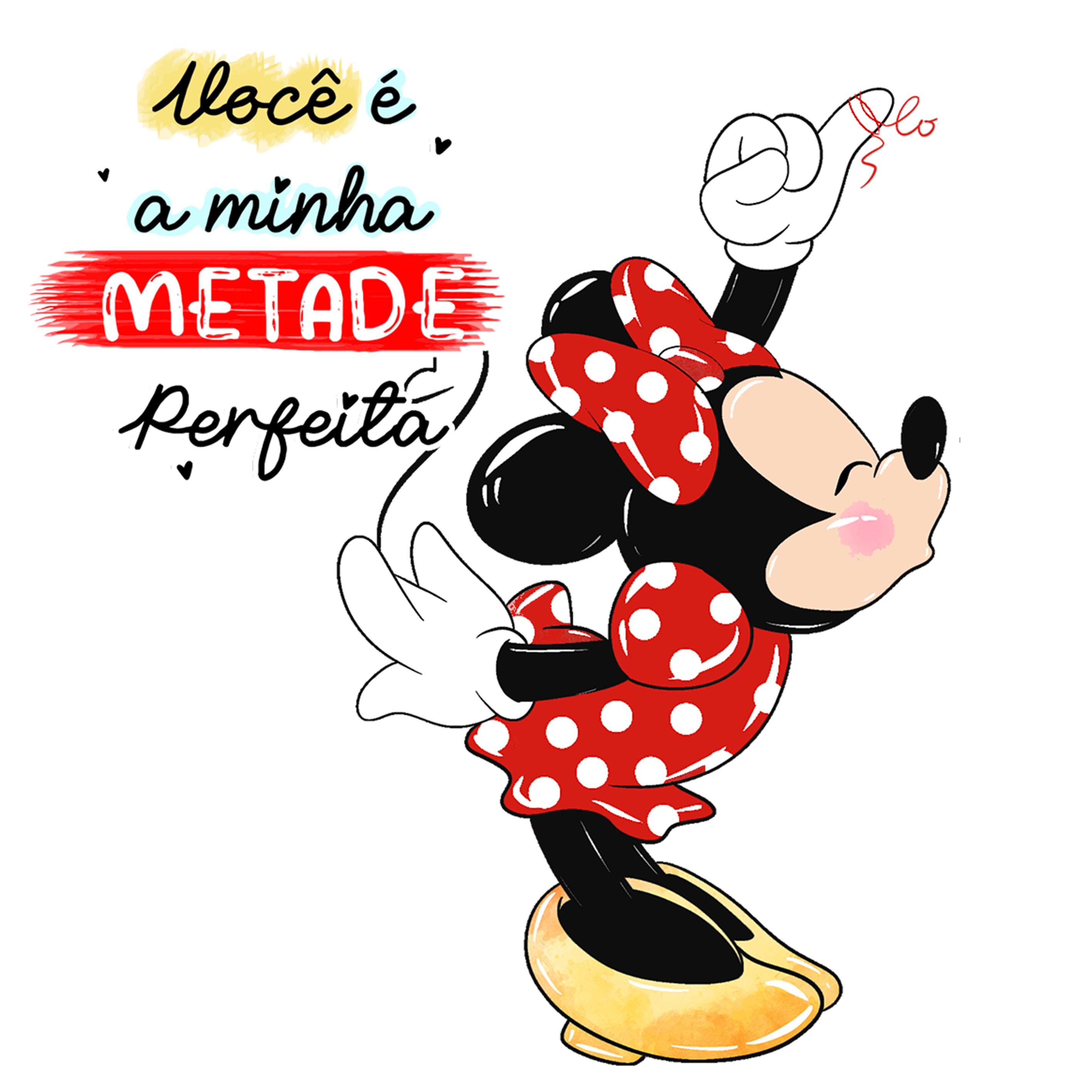Você É A Minha Metade Perfeita Mickey Ilustração Disney Png Arte Para Caneca Grátis Pra Baixar Vetor