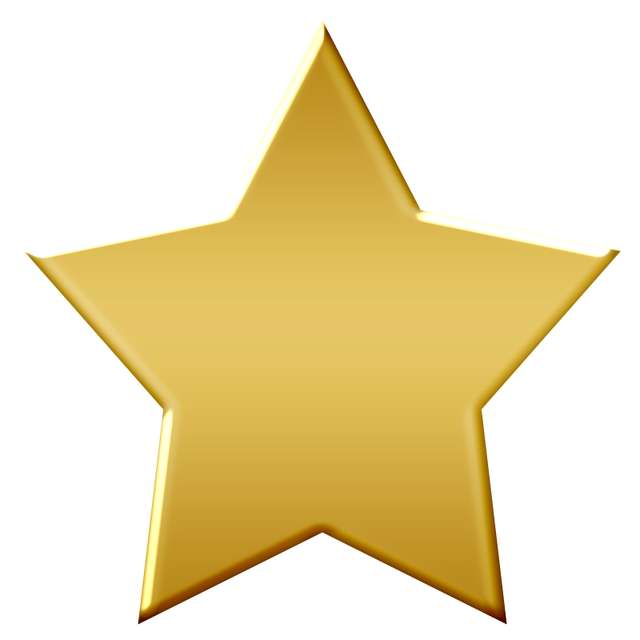 Estrela Dourada Metálica Prêmios Png Grátis Para Baixar