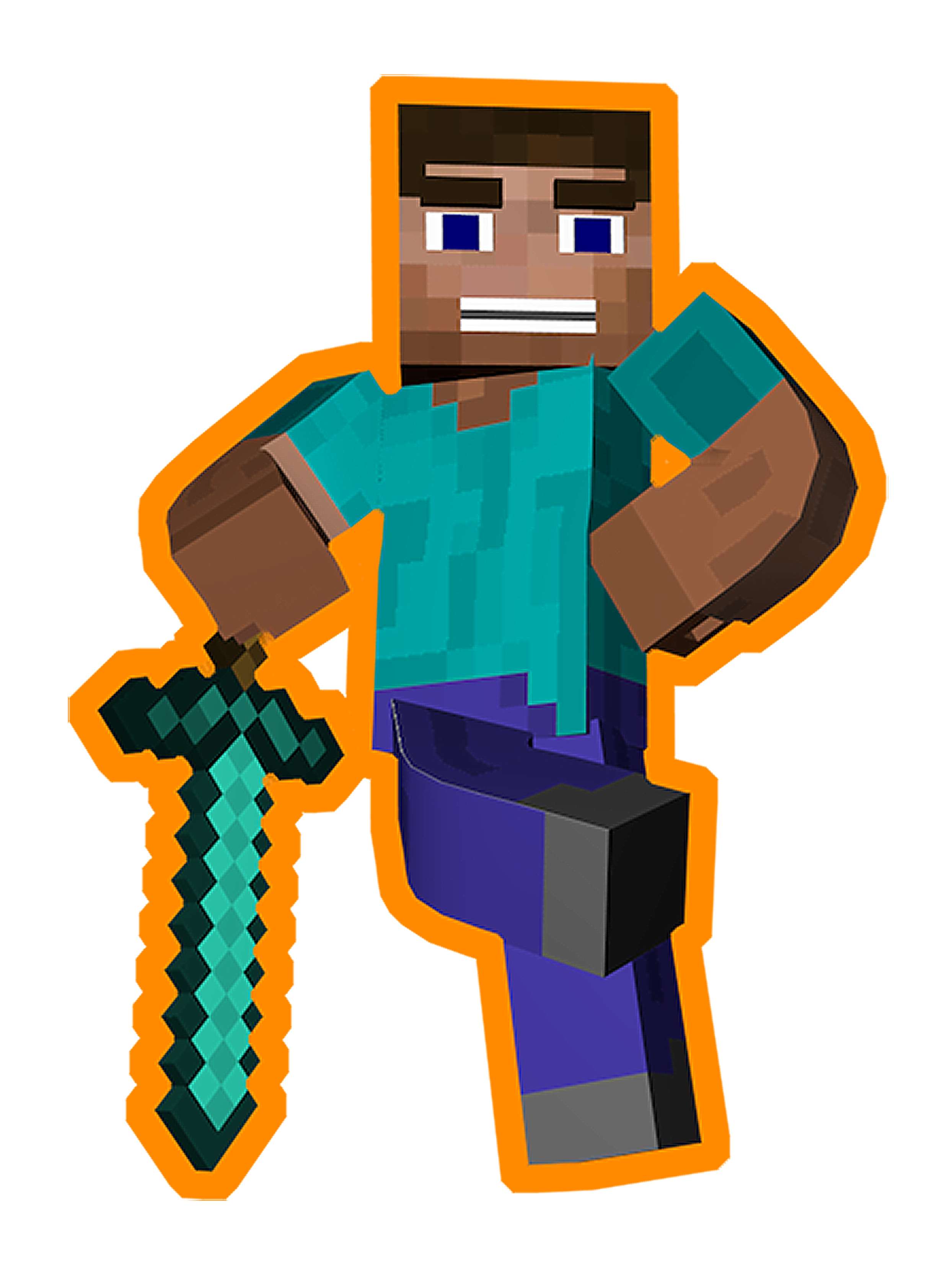 Personagem Gamer Com Espada Verde Jogos Png Grátis Para Baixar