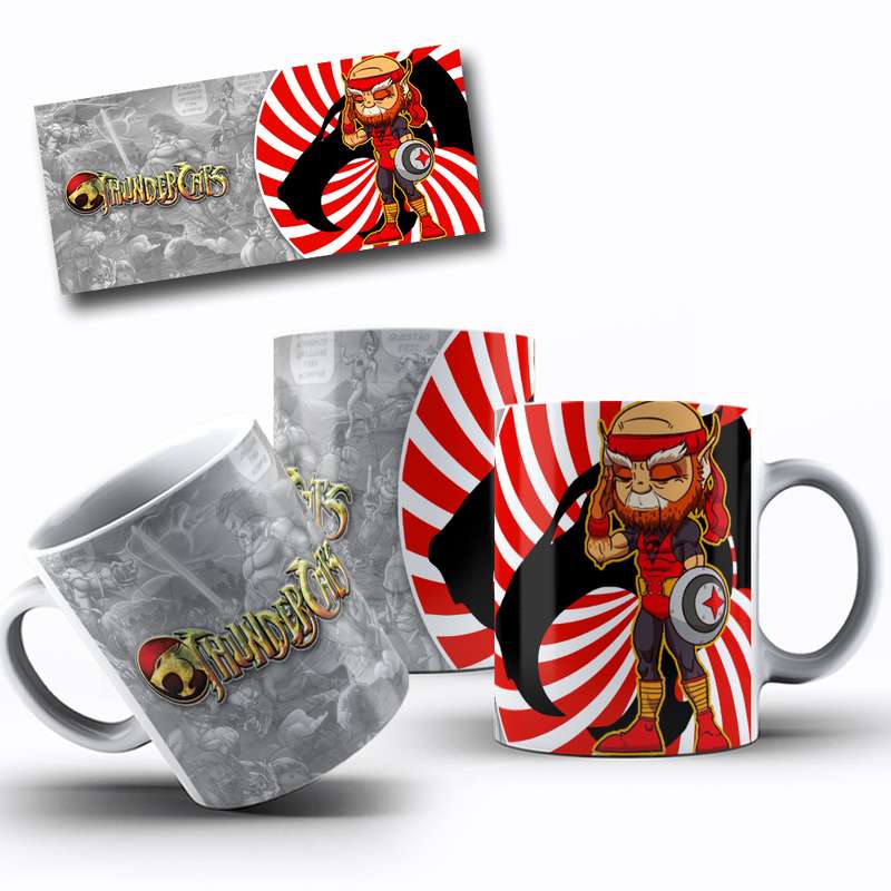 Arte Para Caneca Thundercats Personagem Cartoon 5