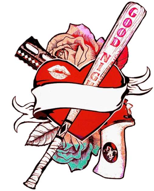 Elemento Menina Arlequina Png (12)