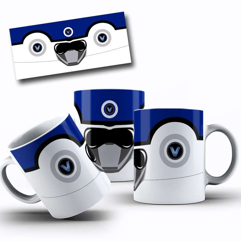 Arte Para Caneca Power Rangers (7)