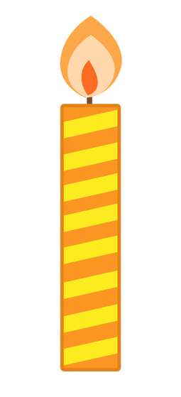 Elemento Vela De Aniversário Png (8)