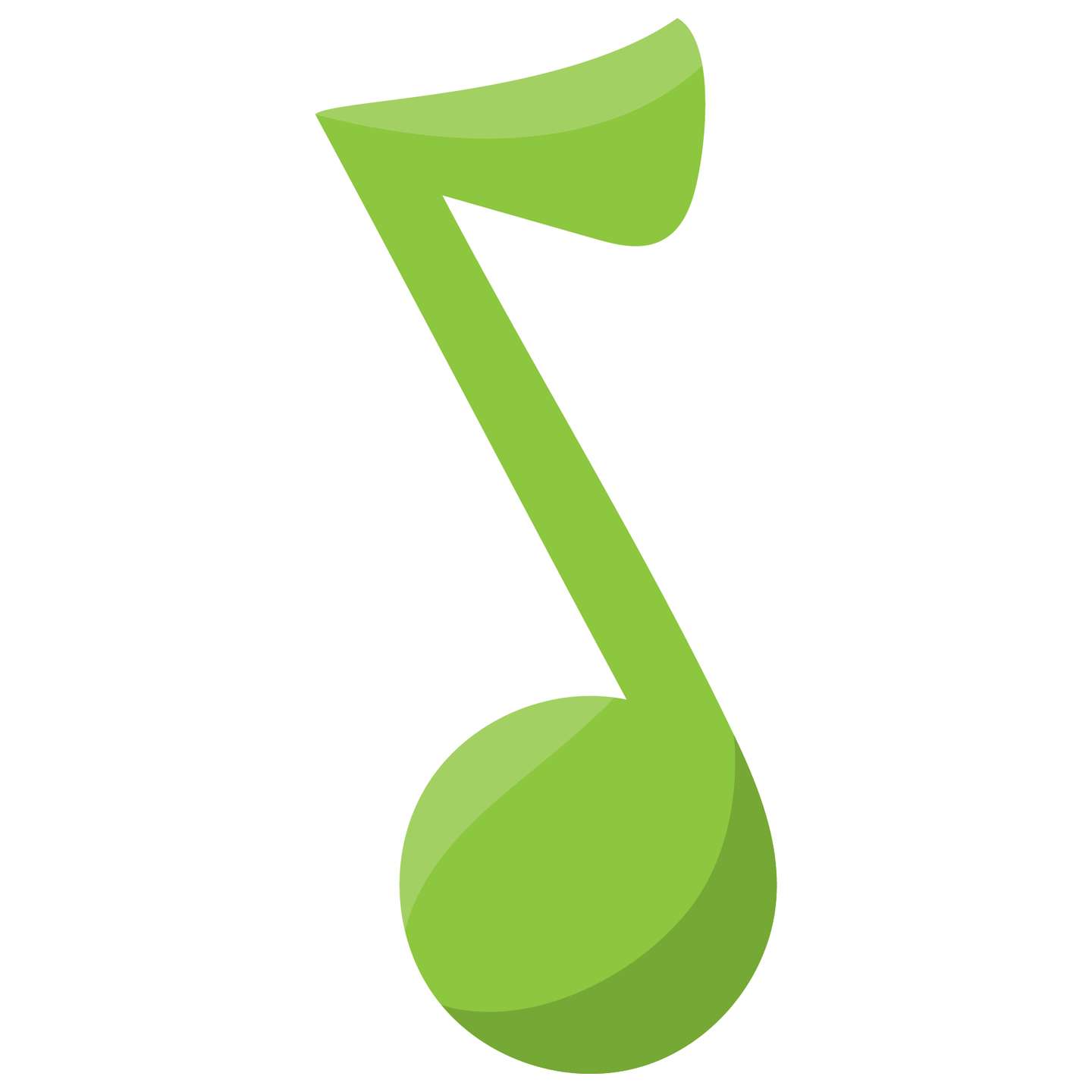 Nota Musical Verde Música Png Grátis Para Baixar