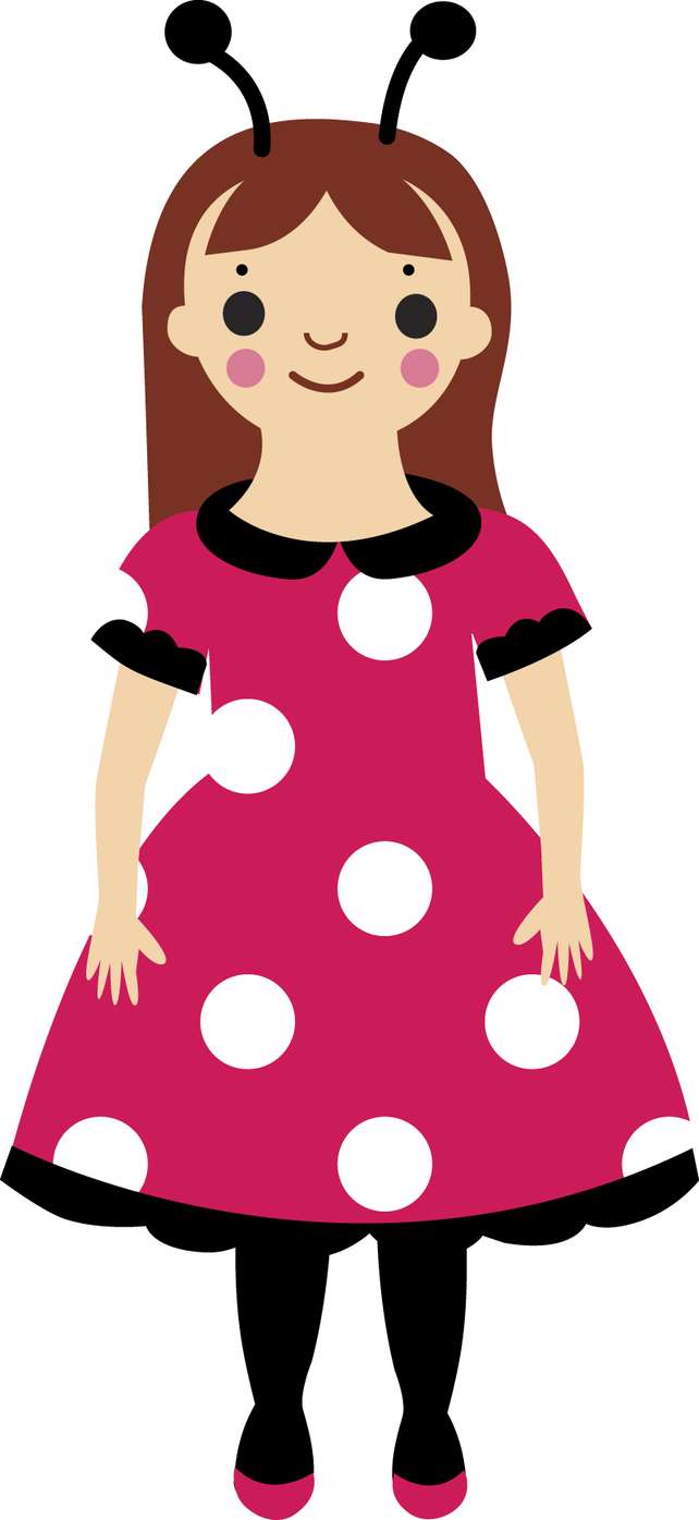 Elemento Joaninha Fofa Cute Png (43)