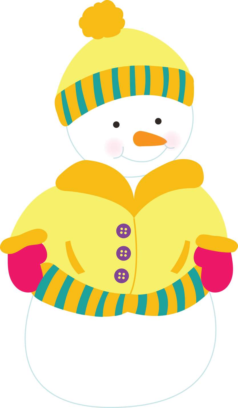 Boneco De Neve Amigável Inverno Png Grátis Para Baixar