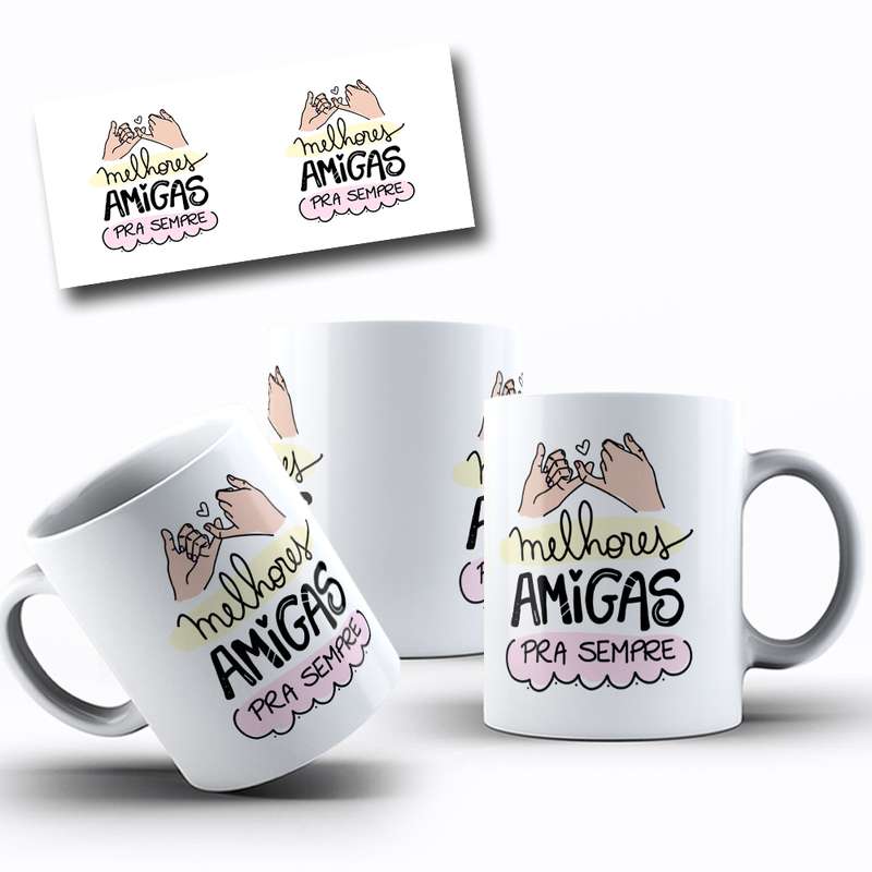 Arte Pra Caneca Amizade (5)