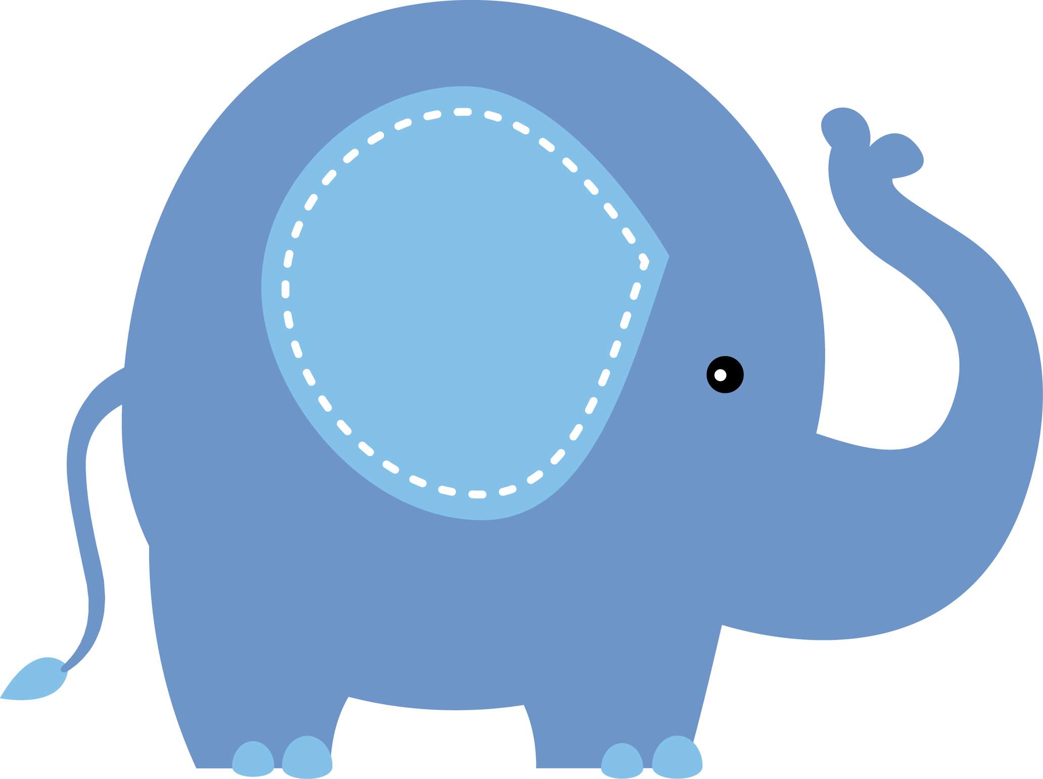 Elemento Elefante Cute Elefantinho Fofo Png (28)