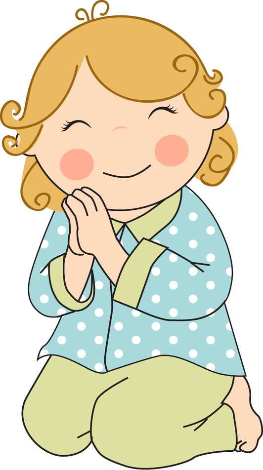 Menina Loira Em Prece Desenho Infantil Png Grátis Para Baixar