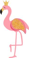 Elemento Flamingo Rosa Png (10)