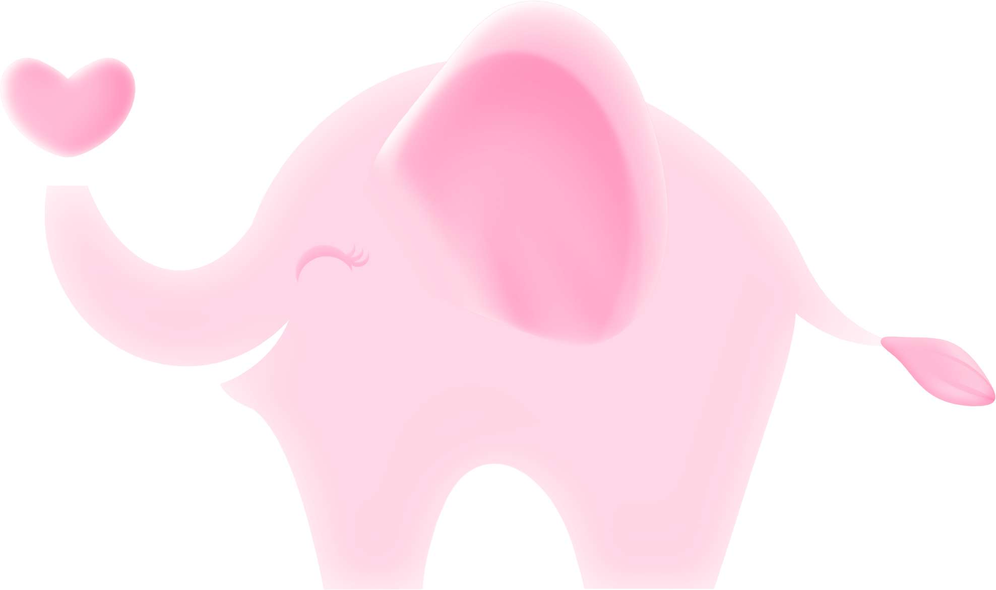 Elemento Elefante Cute Elefantinho Fofo Png (5)
