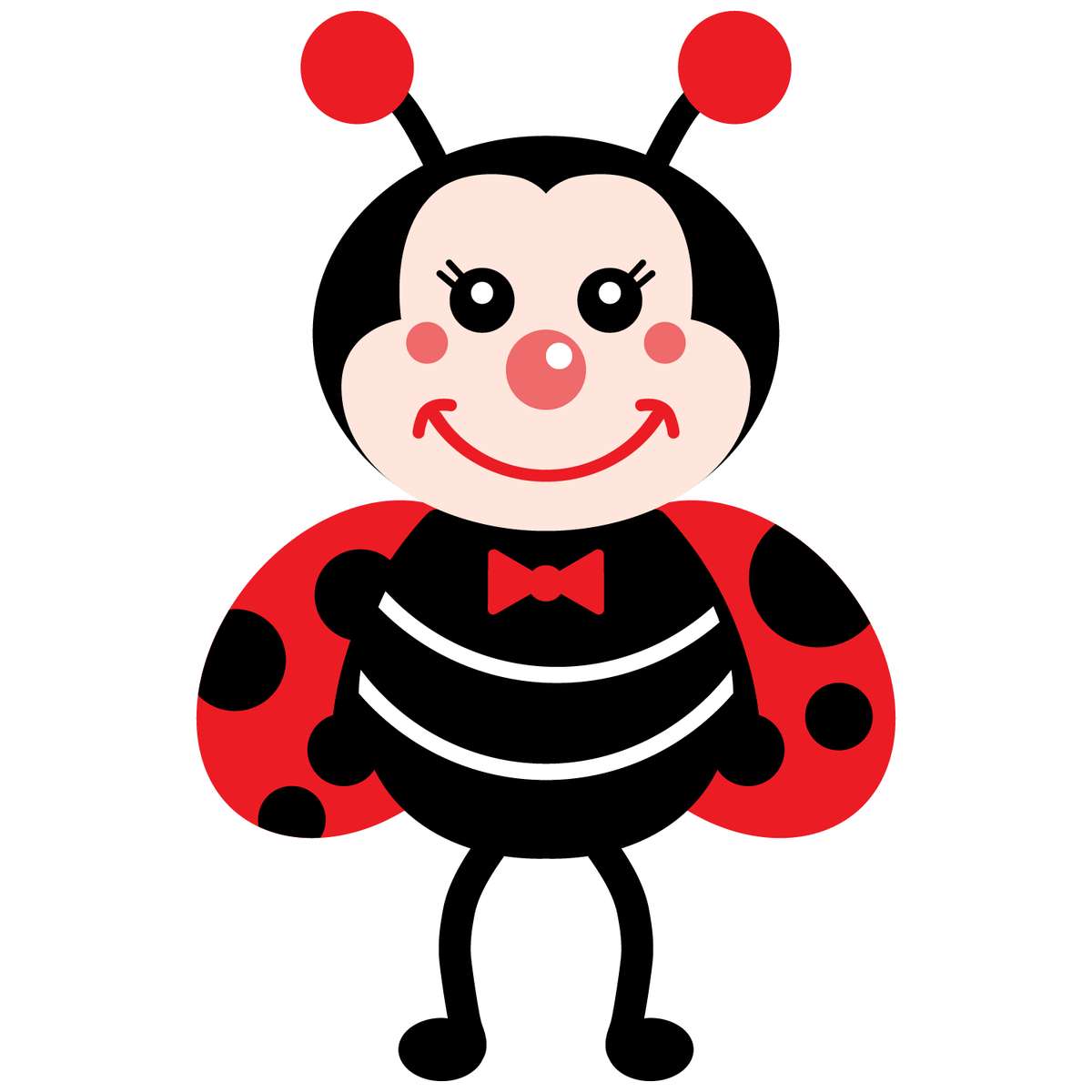 Elemento Joaninha Fofa Cute Png (67)