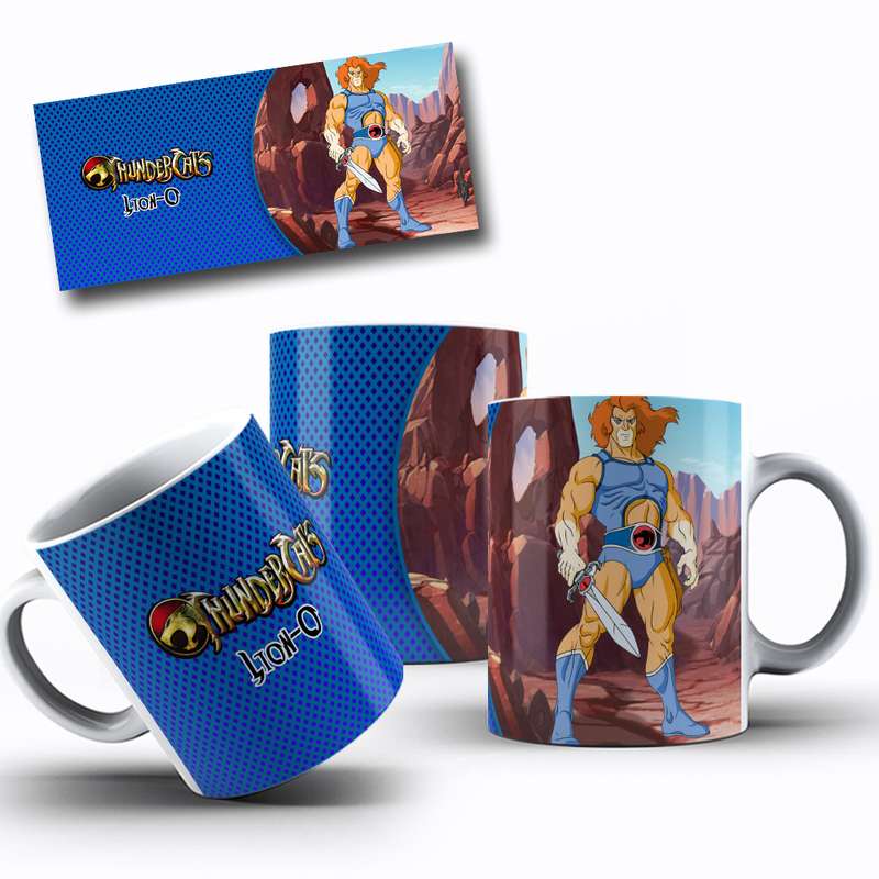 Arte Para Caneca Thundercats Lion O Cartoon 11