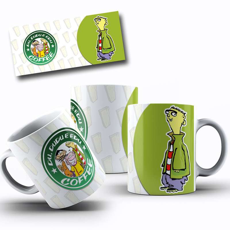 Arte Caneca Desenho Animado Du, Dudu E Edu (3)