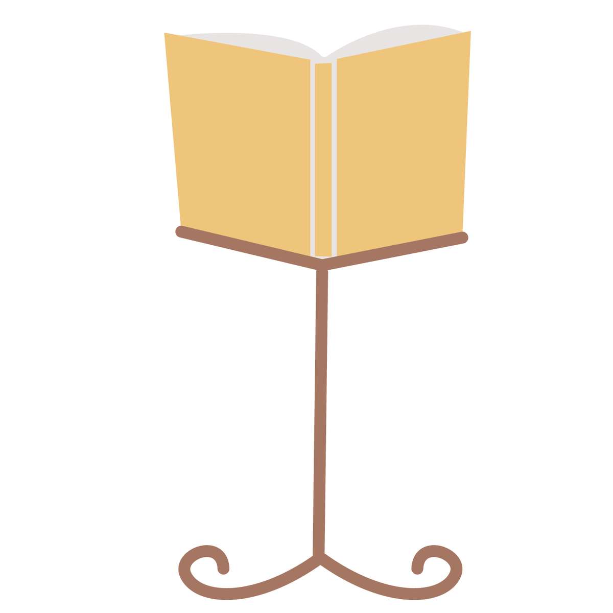 Livro Aberto Em Suporte Literatura Png Grátis Para Baixar