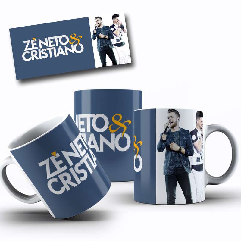 Arte Para Caneca Zé Neto & Cristiano Música 1