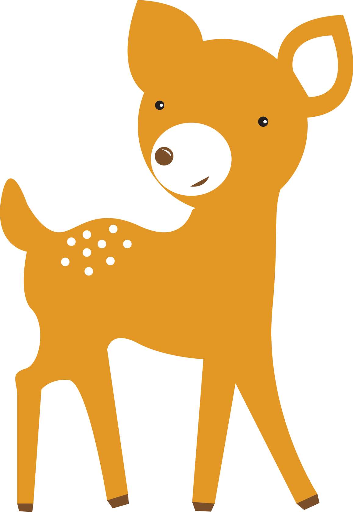 Desenho De Filhote De Veado Animais Png Grátis Para Baixar