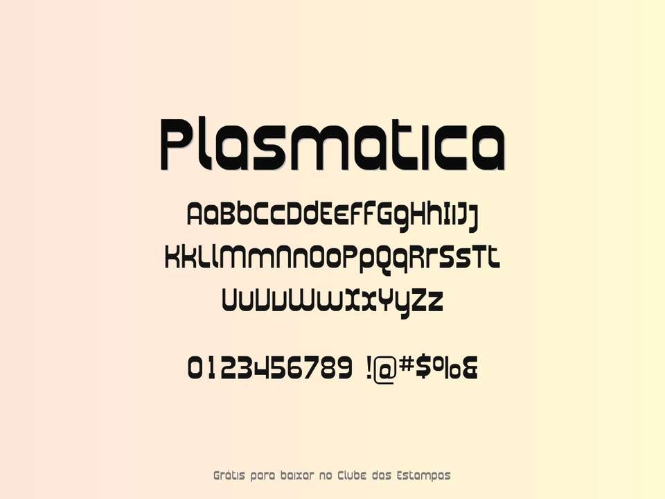 Fonte Plasmatica Grátis Para Baixar