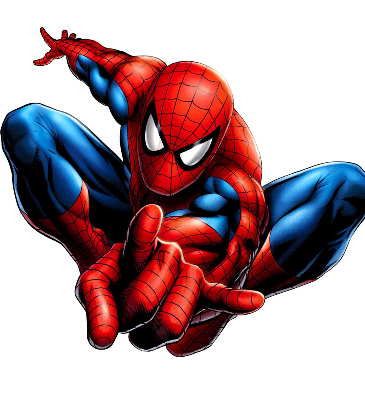 Homem Aranha Pose De Combate Super Heróis Png Grátis Para Baixar