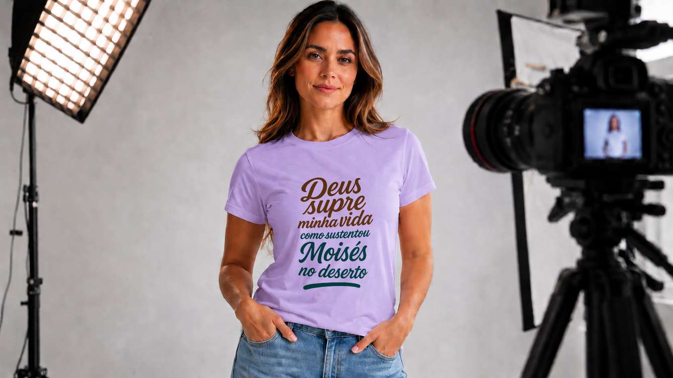 Arte Deus Supre Minha Vida, Como Sustentou Moisés No Deserto