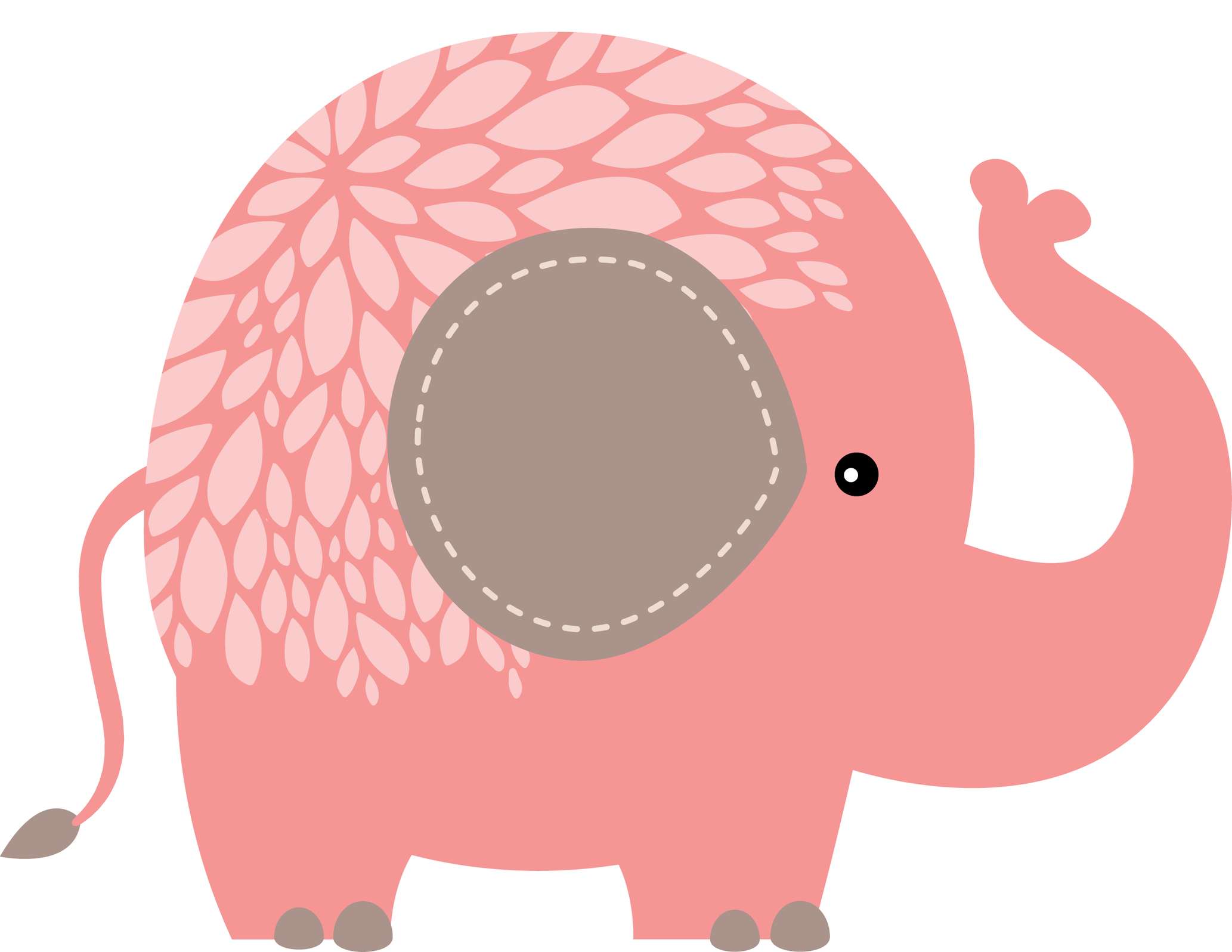 Elemento Elefante Cute Elefantinho Fofo Png (180)