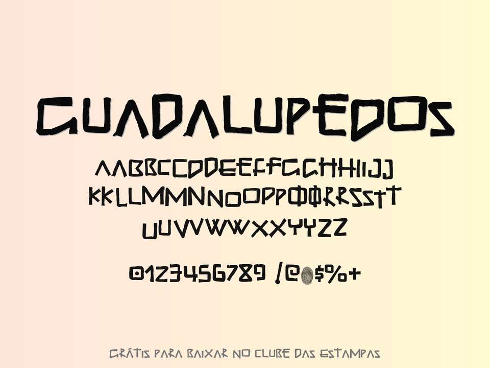 Fonte Guadalupedos Grátis Para Baixar