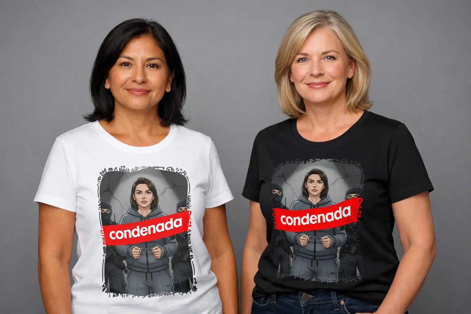 Arte polemica michele bolsonaro condenada para camiseta