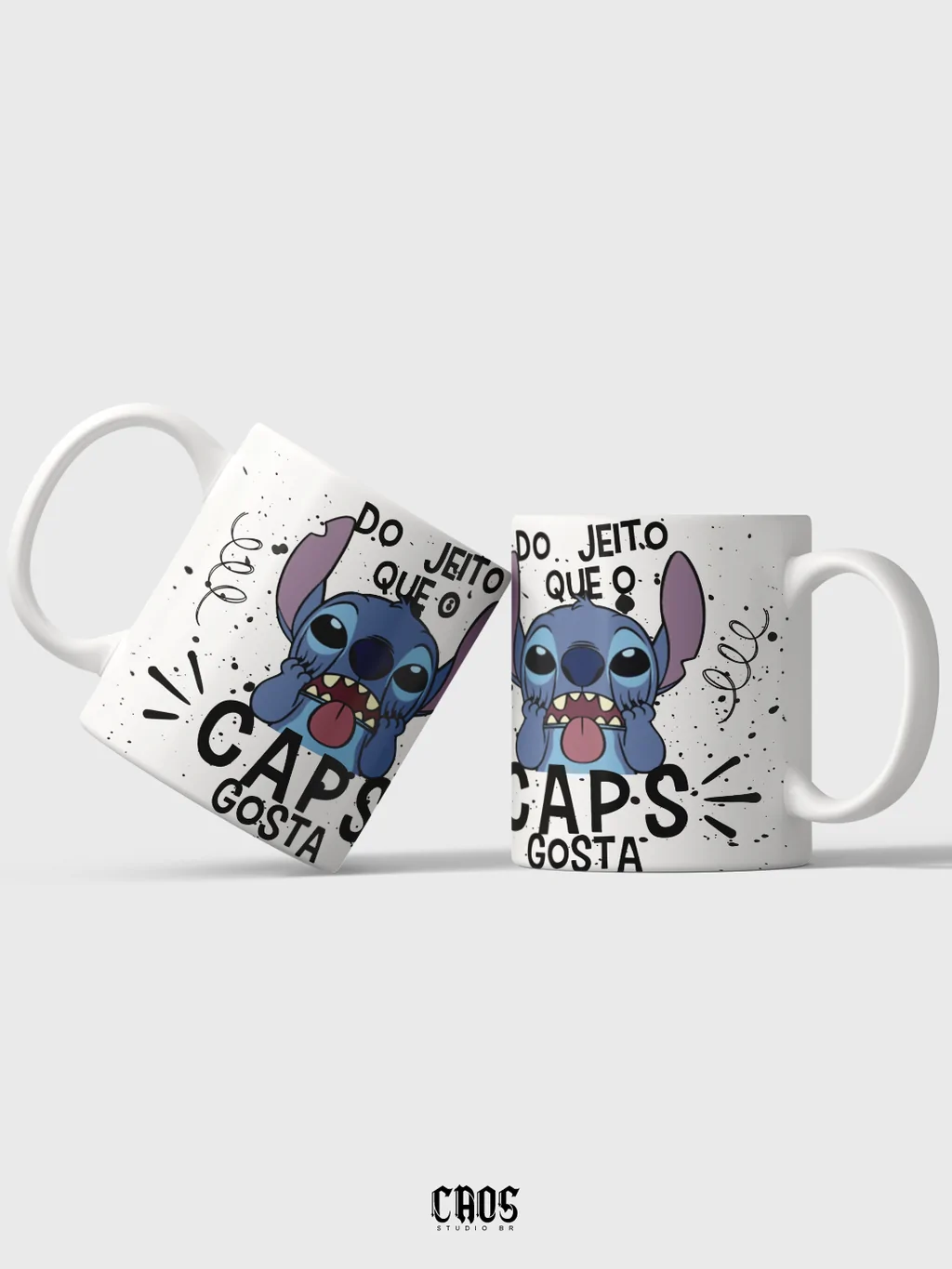 Caneca Stitch - Stitch do Jeito que o Caps Gosta