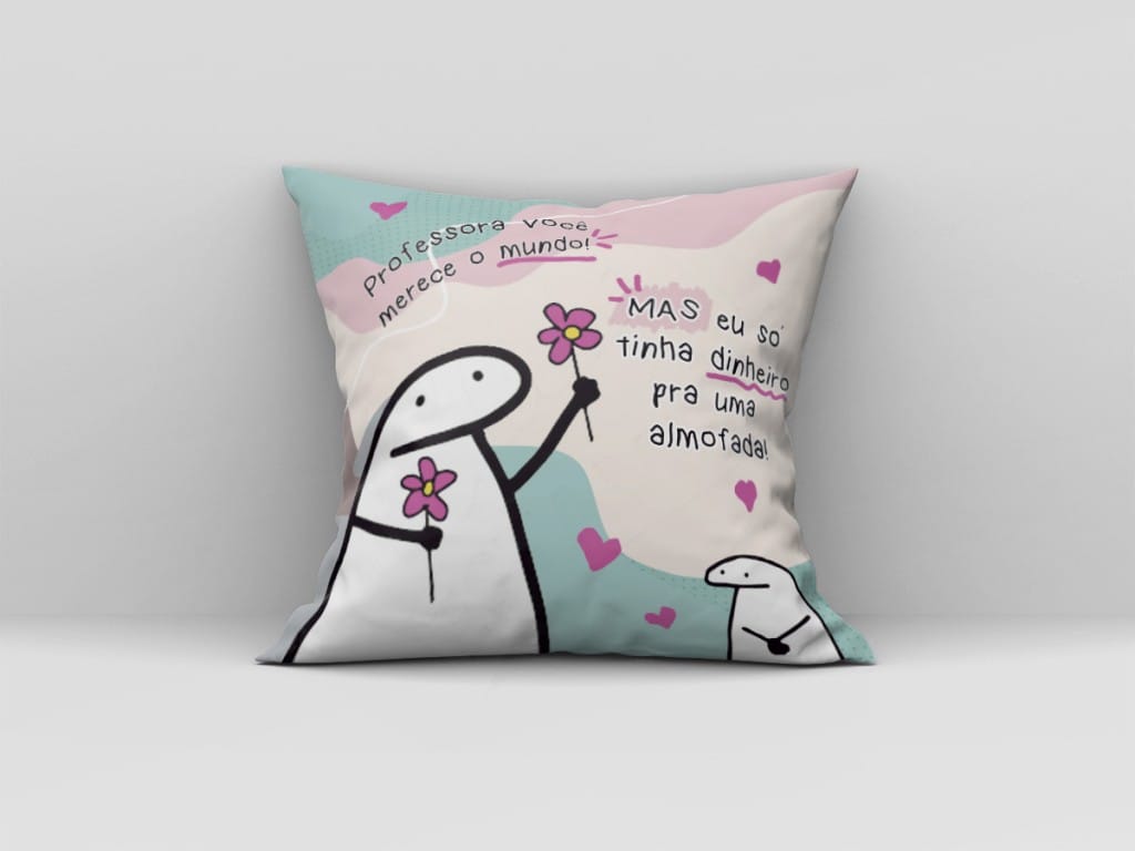 ARTE ALMOFADA - PROFESSORA, VOCÊ MERECE O MUNDO-208