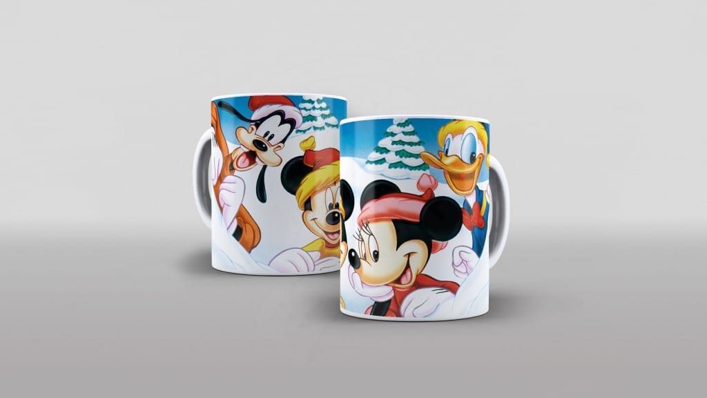 ARTE PARA CANECA NATAL TURMA DO MICKEY-219