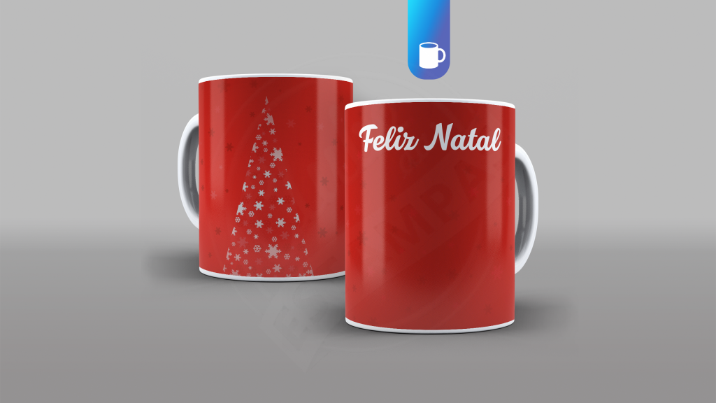 ARTE PARA CANECA FELIZ NATAL-286
