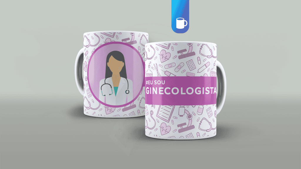 ARTE PARA CANECA EU SOU GINECOLOGISTA-380