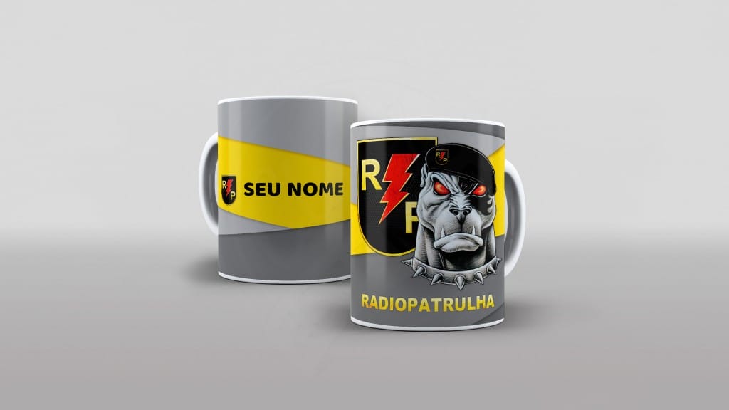 ARTE PARA CANECA PM RP RADIOPATRULHA COM NOME-408