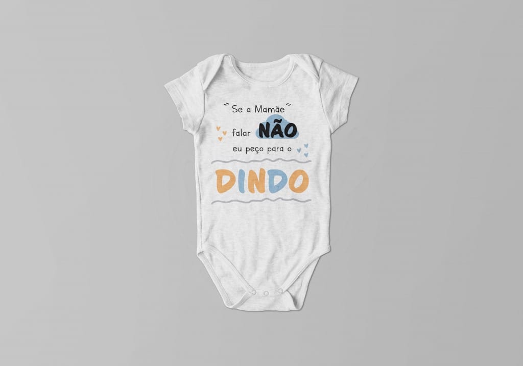 ARTE PARA BODY SE A MAMÃE FALAR NÃO - DINDO-563