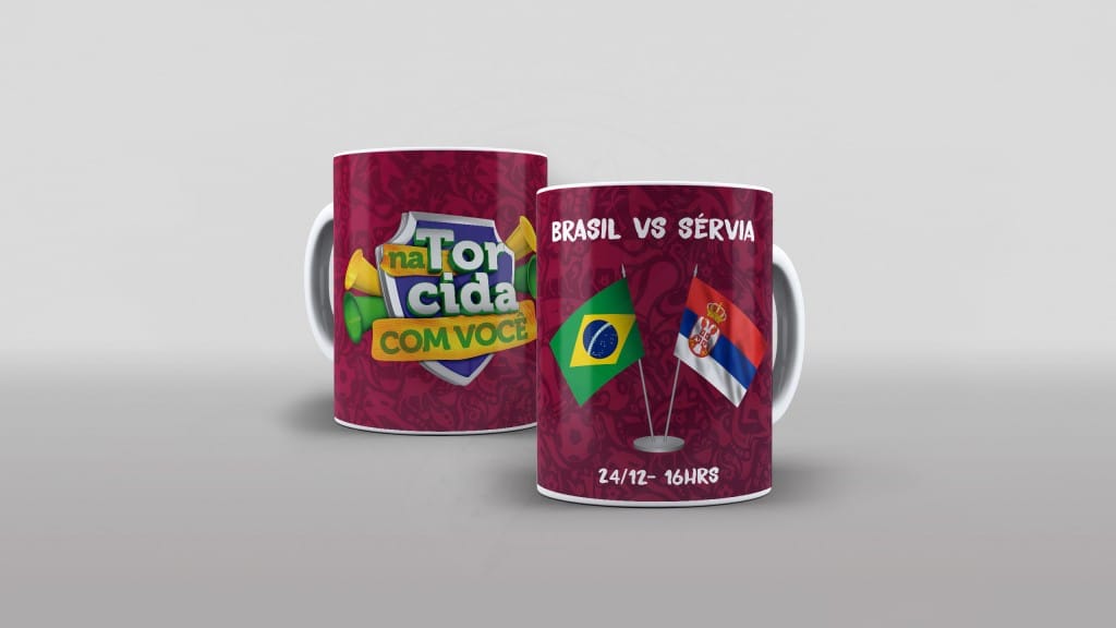 ARTE PARA CANECA BRASIL VS SÉRVIA-742