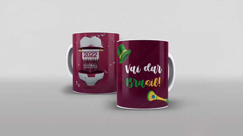 ARTE PARA CANECA VAI DAR BRASIL !-748