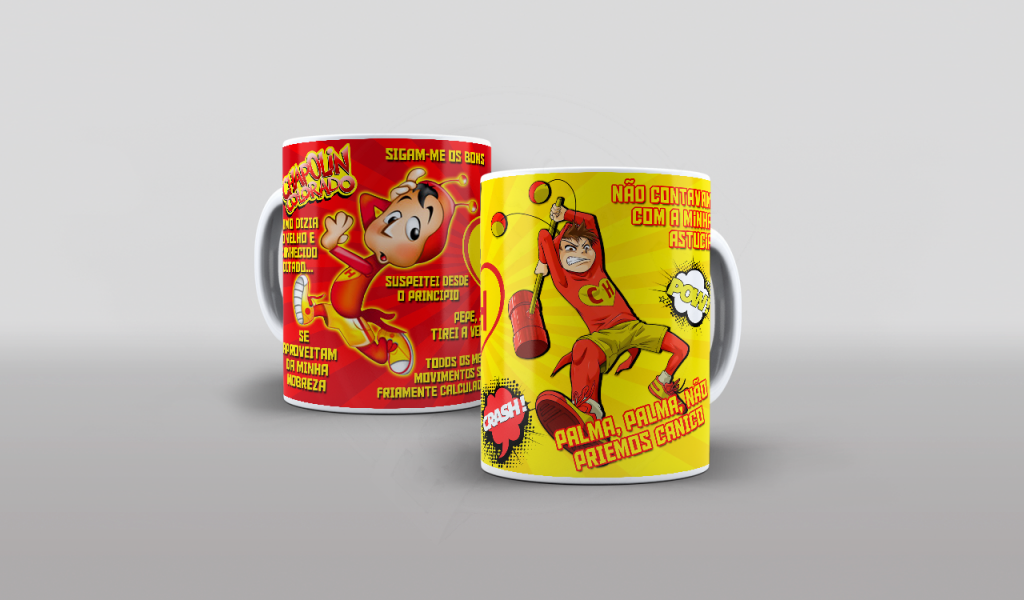 ARTE PARA CANECA CHAPOLIN COLORADO-750