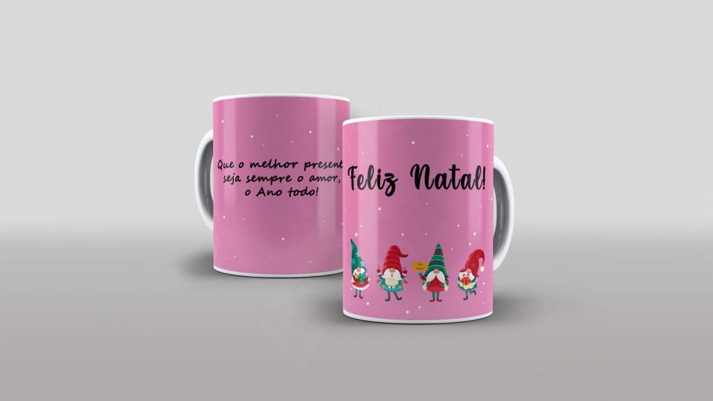 ARTE PARA CANECA QUE O MELHOR PRESENTE SEJA SEMPRE O AMOR, O ANO TODO!-843