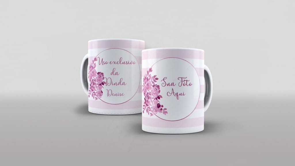 ARTE CANECA - USO EXCLUSIVO DA DINDA - ARTE PARA CANECA-260
