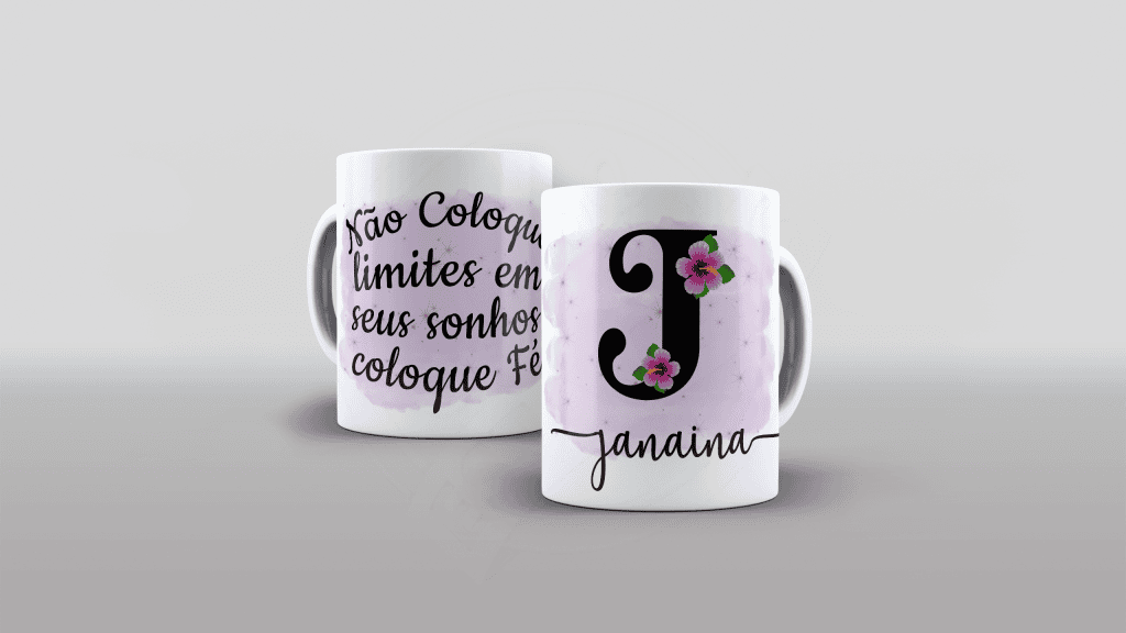 ARTES PARA CANECAS COM NOMES - NOMES VIOLETA - JANAINA-326