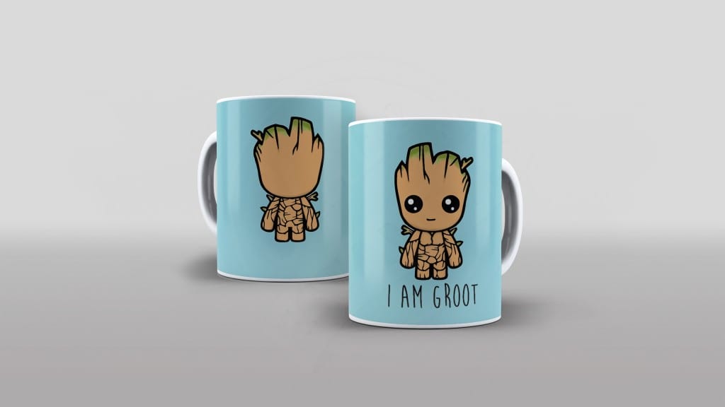ARTES PARA CANECAS - FILMES - GUARDIÕES DA G - GROOT 002-353