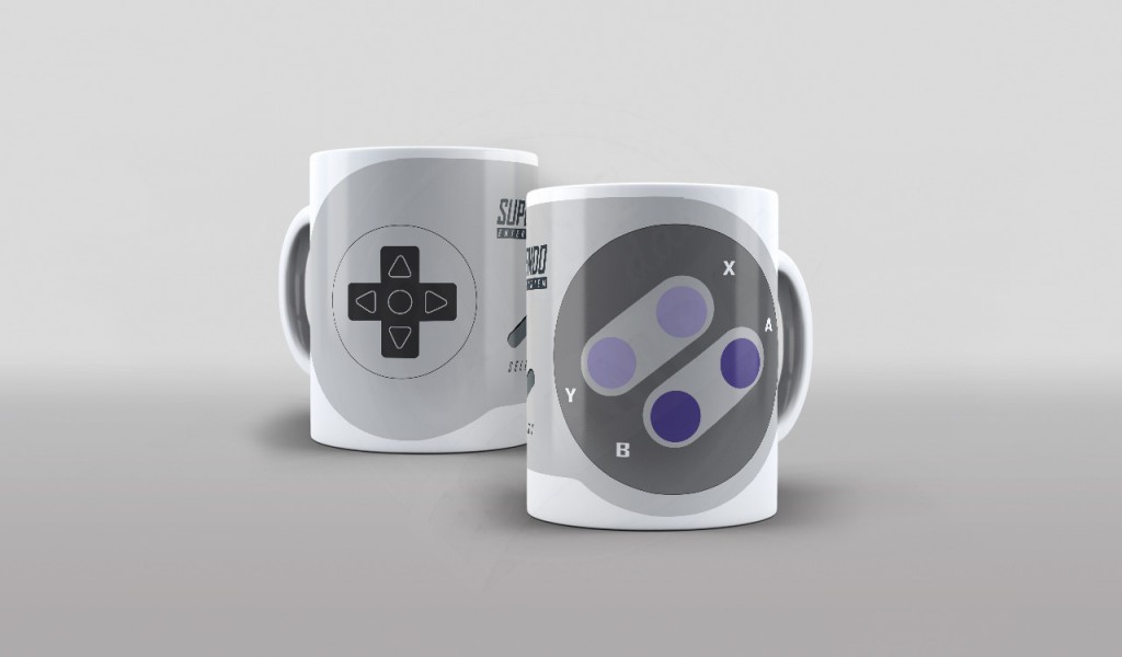 ARTES PARA CANECAS - GAMES - CONTROLE NINTENDO-399