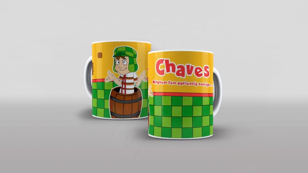 ARTES PARA CANECAS - SÉRIES - CHAVES-435