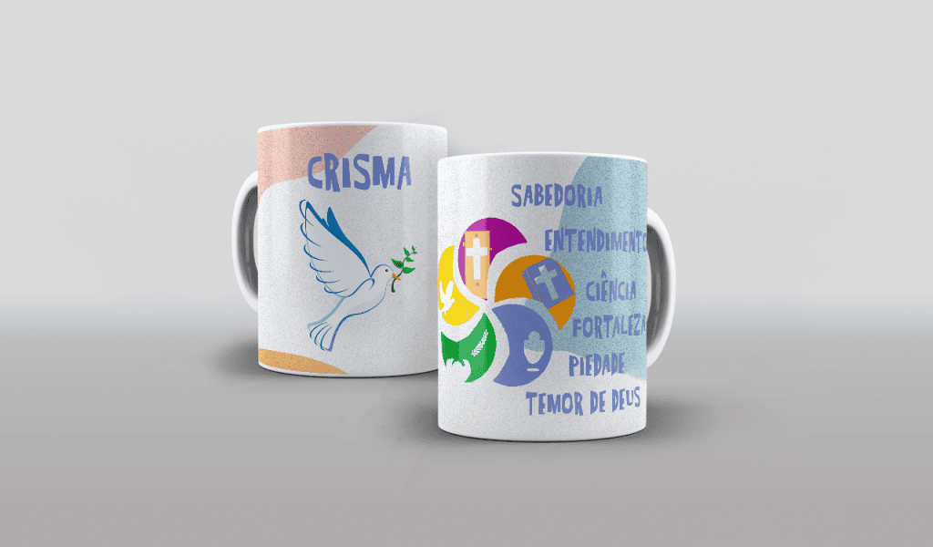 ESTAMPA PARA CANECA - SABEDORIA, CONHECIMENTO, PIEDADE..-631