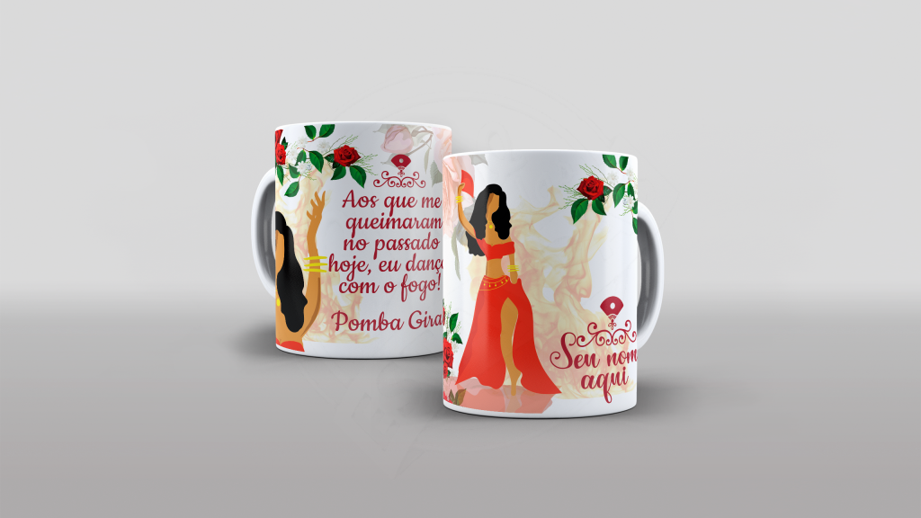 ESTAMPA PARA CANECA COM NOME - AOS QUE ME QUEIMARAM NO PASSADO..-696