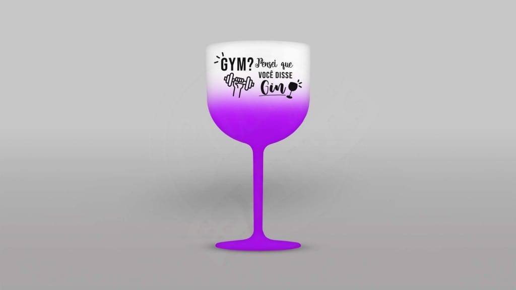 ARTE PARA TAÇA DE GIN - GYM PENSEI QUE VOCÊ DISSE GIN-835